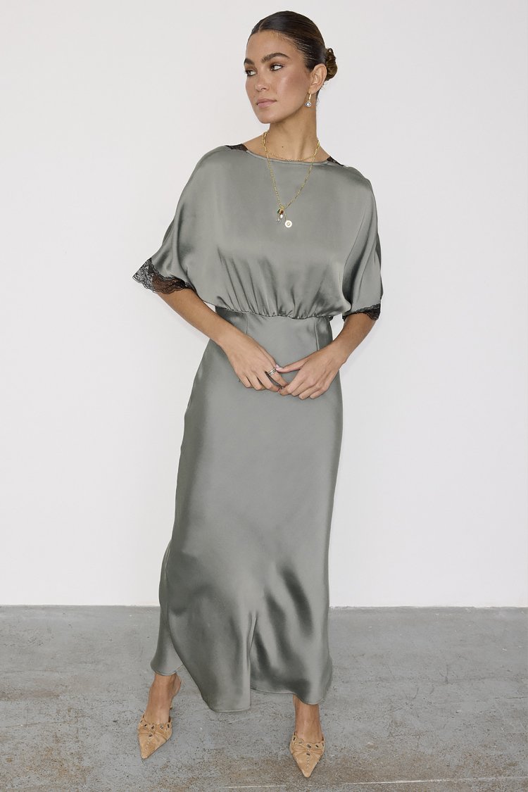 Never Fully Dressed CLARA - Cocktail dress / Party dress - grey - Zalando.ie
