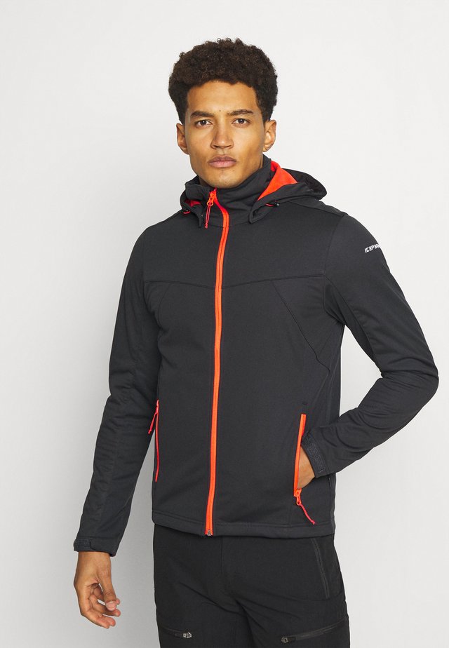 BIGGS - Softshelljas - anthracite