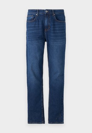 Pier One Blugi loose fit - dark blue denim