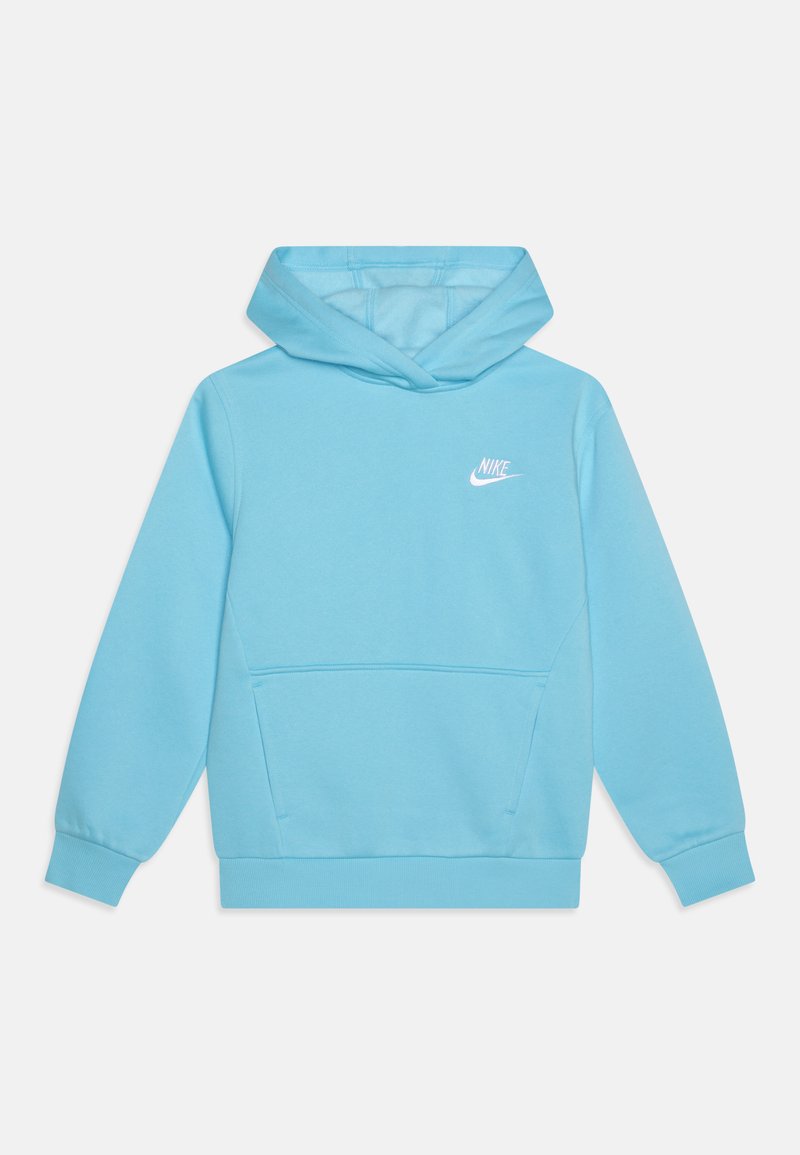 Nike Sportswear CLUB UNISEX - Bluză de molton - aquarius blue/white