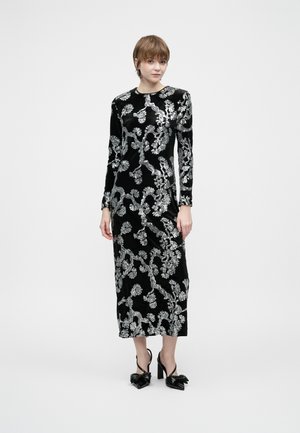 YASFLORANA LONG DRESS - Roupa de cerimónia - black/silver coloured