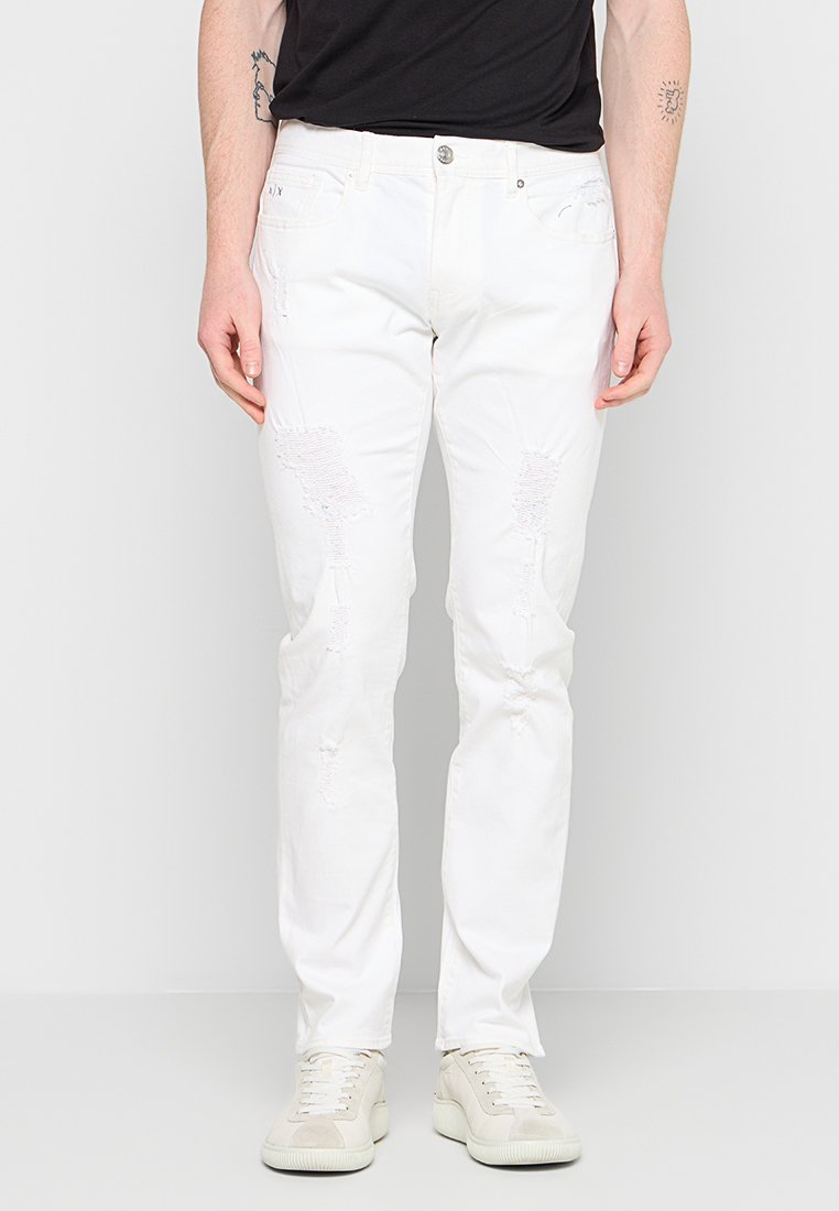 Armani Exchange Straight leg jeans wit