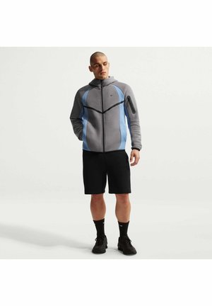 M NK TECH FLC PRO WR FZ - Sweatjakke - pencil point work blue black