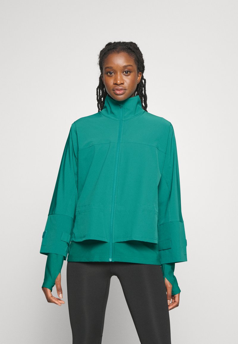 Sweaty Betty FAST LANE RUNNING JACKET Laufjacke wave green/grün