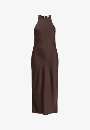 VILA, VIRAVENNA ANKLE DRESS - Kokteilikleit/peokleit - coffee bean