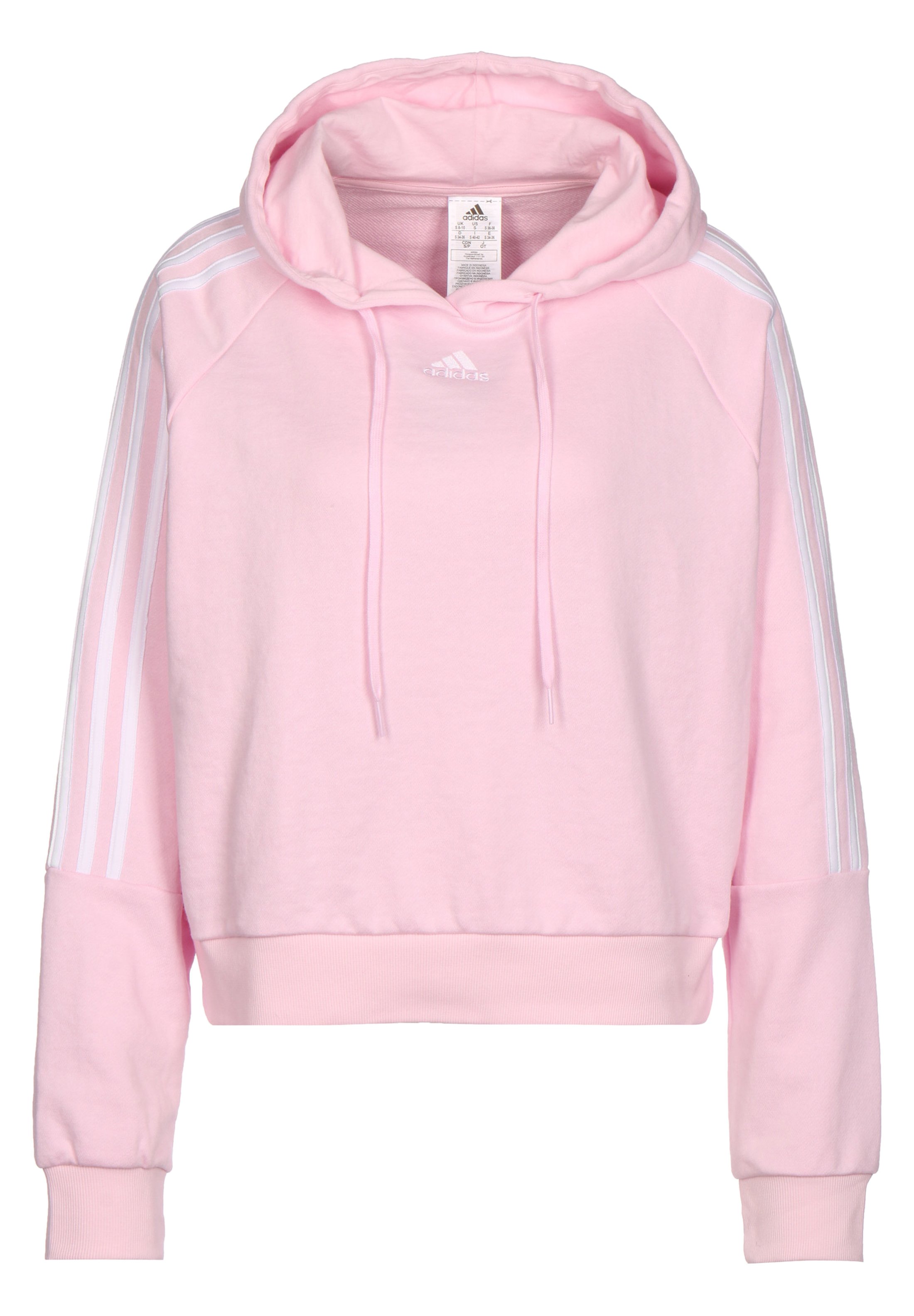 adidas Performance Felpa con cappuccio - clear pink/rosa - Zalando.it