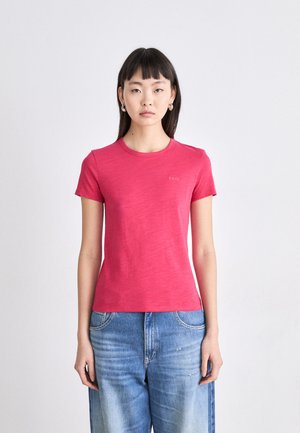 ESLA - Lihtne T-särk - dark pink