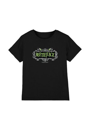 Cotton Soul, BEETLEJUICE/MOVIE LOGO UNISEX - Print T-shirt - black