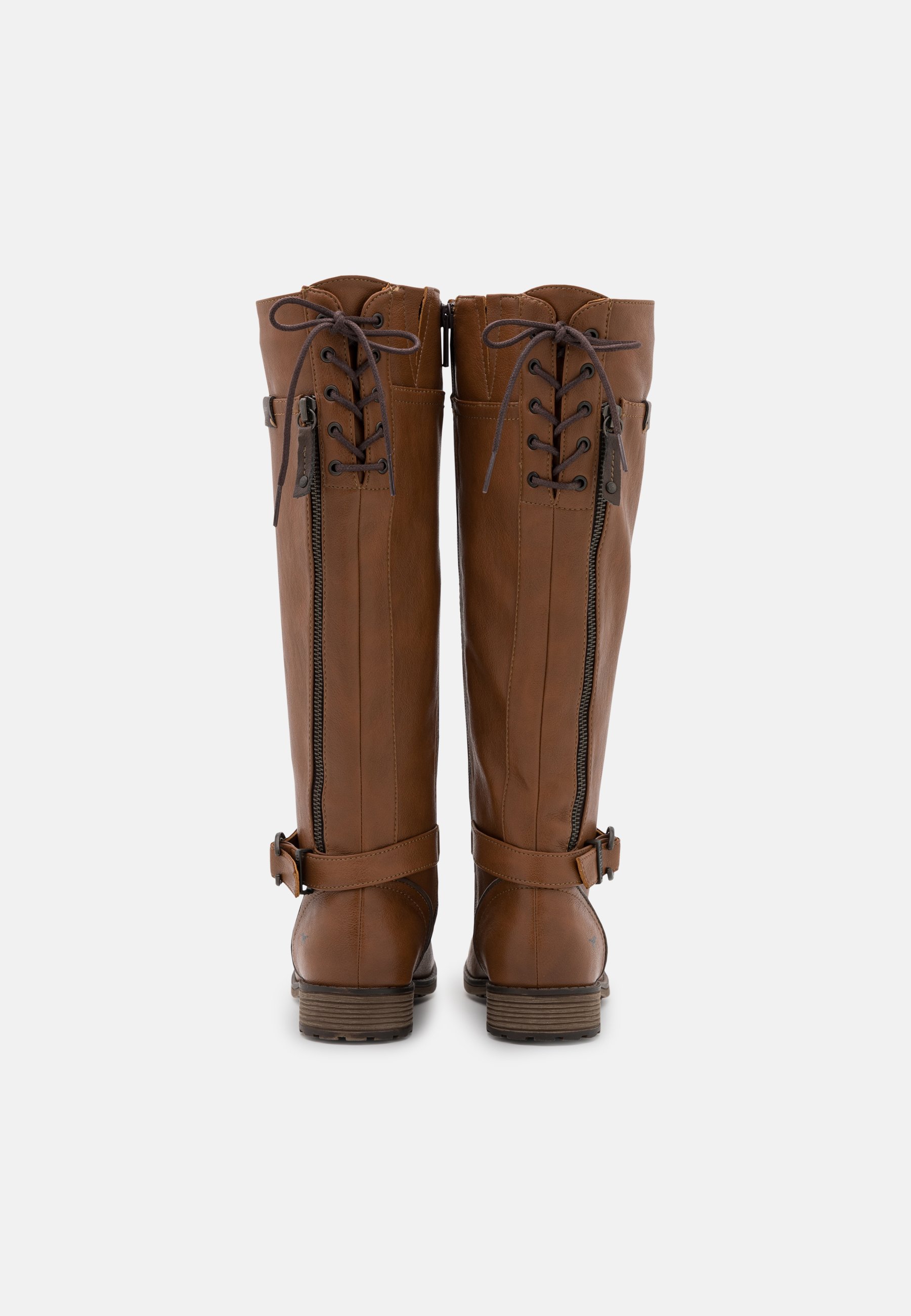 Mustang Botas con cordones - cognac/coñac - Zalando.es