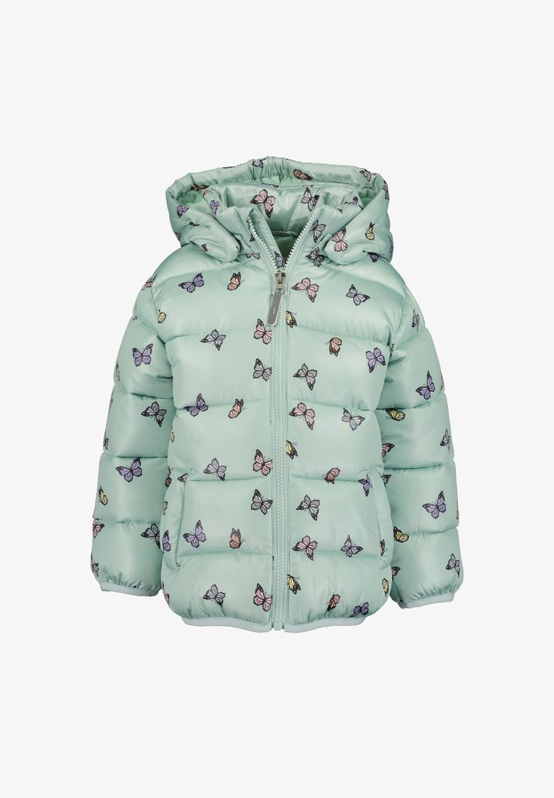 Blue Seven MIT ABNEHMBARER KAPUZE - Zimní bunda - türkis