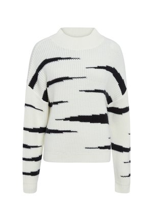 Strickpullover - offwhite varied