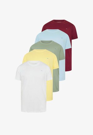 BadRhino, MEN'S TALL T-SHIRTS 5 PACK - T-shirts basic - yellow