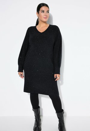 Strickkleid - black