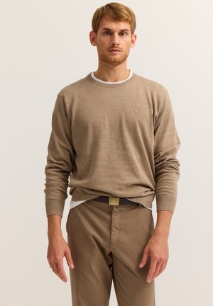 Strickpullover - beige