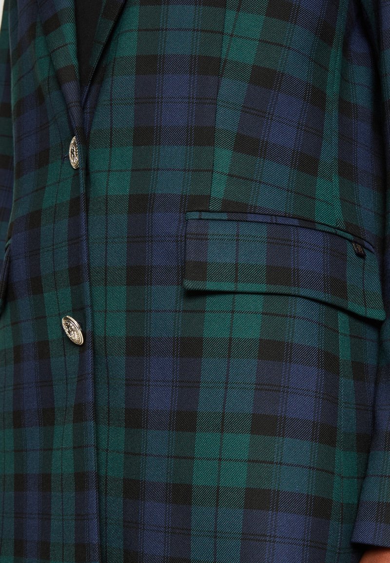 tommy hilfiger plaid blazer