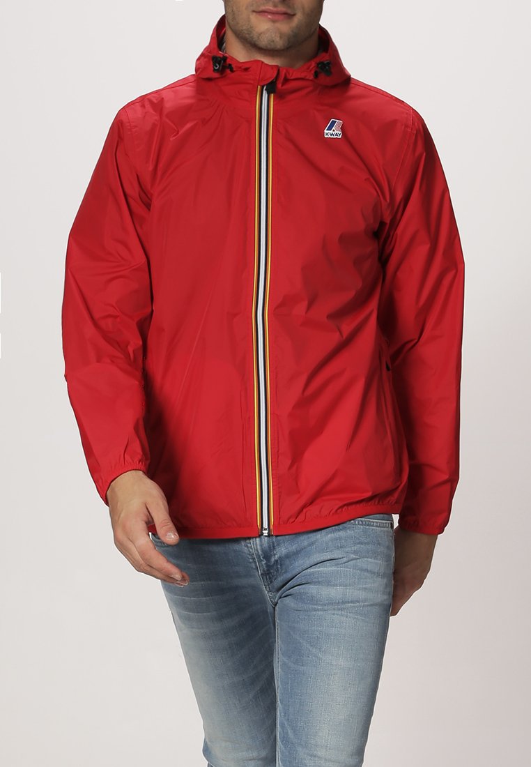 K-Way - Le Vrai 3.0 Claude Unisexe - Waterproof jacket - red, Enlarge