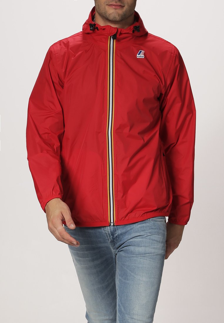 K-Way - LE VRAI CLAUDE 3.0 UNISEX - Regnjacka - red, Förstora