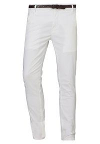 CLASSIC BELT - Chino hlače - white