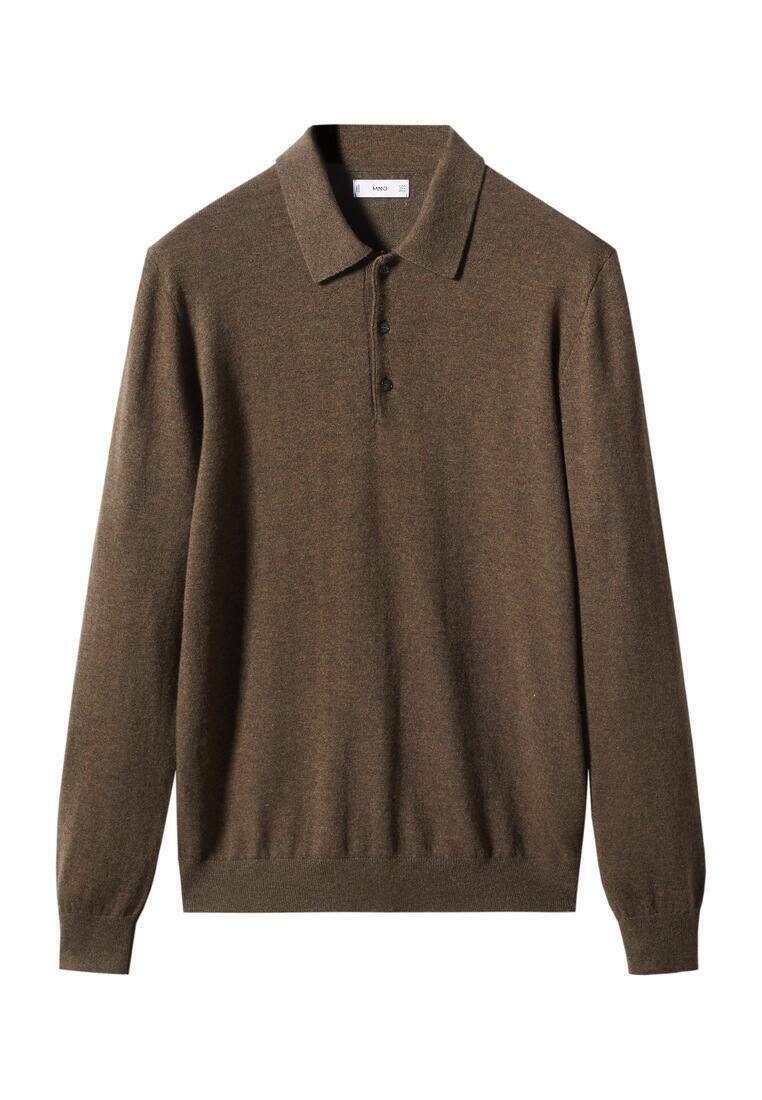 Mango Poloshirt kaki Mango Poloshirt kaki