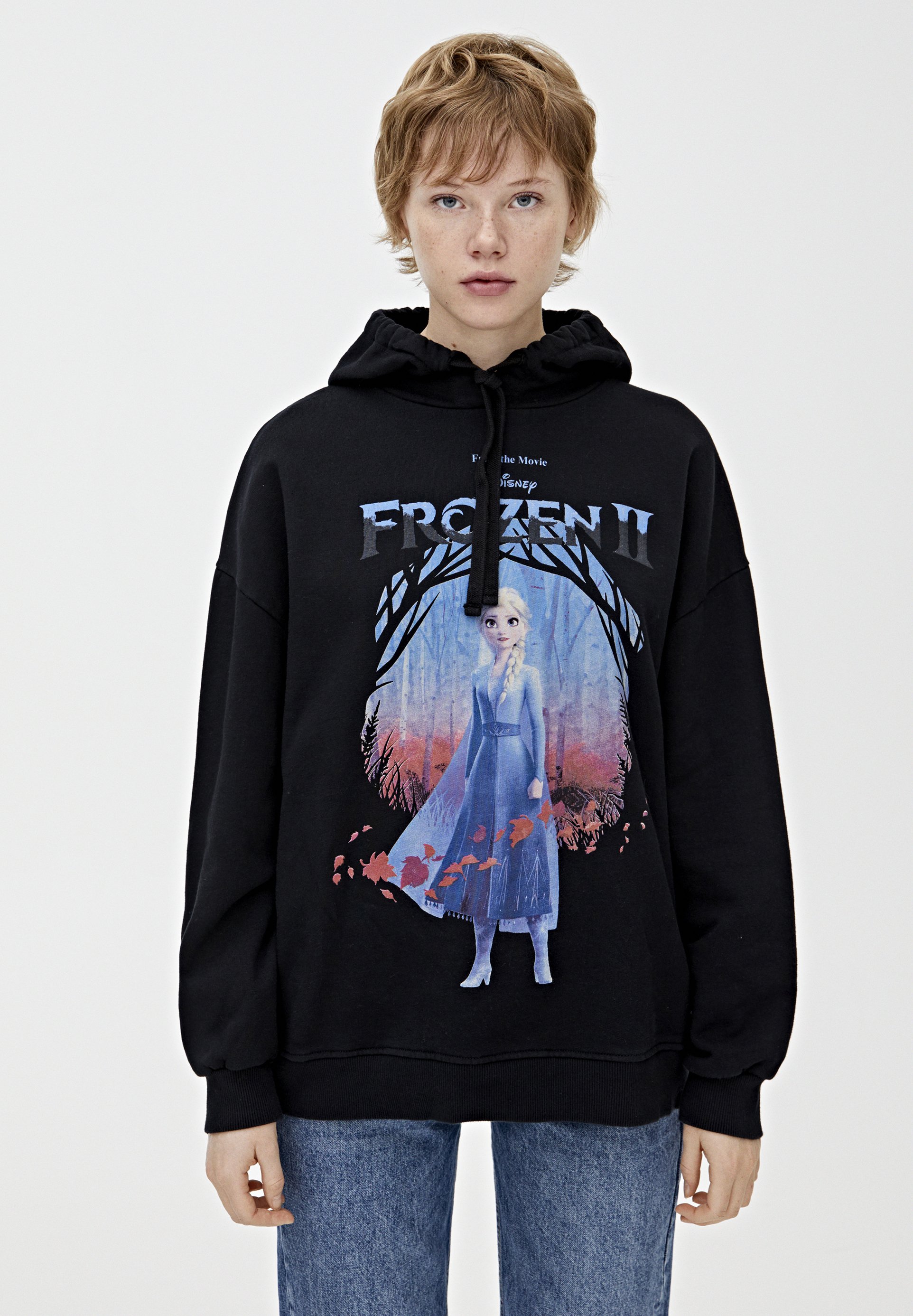 PULL&BEAR ELSA Kapuzenpullover blackschwarz Zalando.at PULL&BEAR Sweatshirt blackschwarz Zalando.at