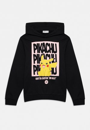 Name it, NKFADEMA POKEMON NREG SWEAT WH BRU BFU - Sweat à capuche - black