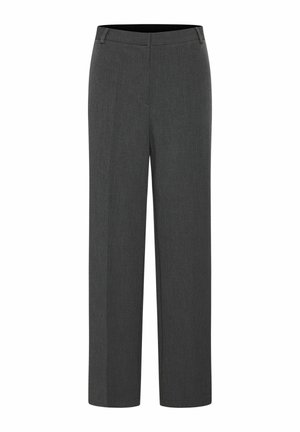 LONG - Kalhoty - dark grey melange