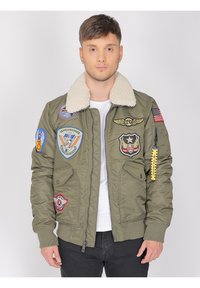 TOP GUN TOP GUN  - Bomberjacks - olive