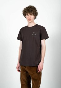 Clean Cut Copenhagen PATRICK  TEE - T-Shirt print - dark brown