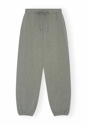 moshi moshi mind, ZEN - Tepláky - khaki gray