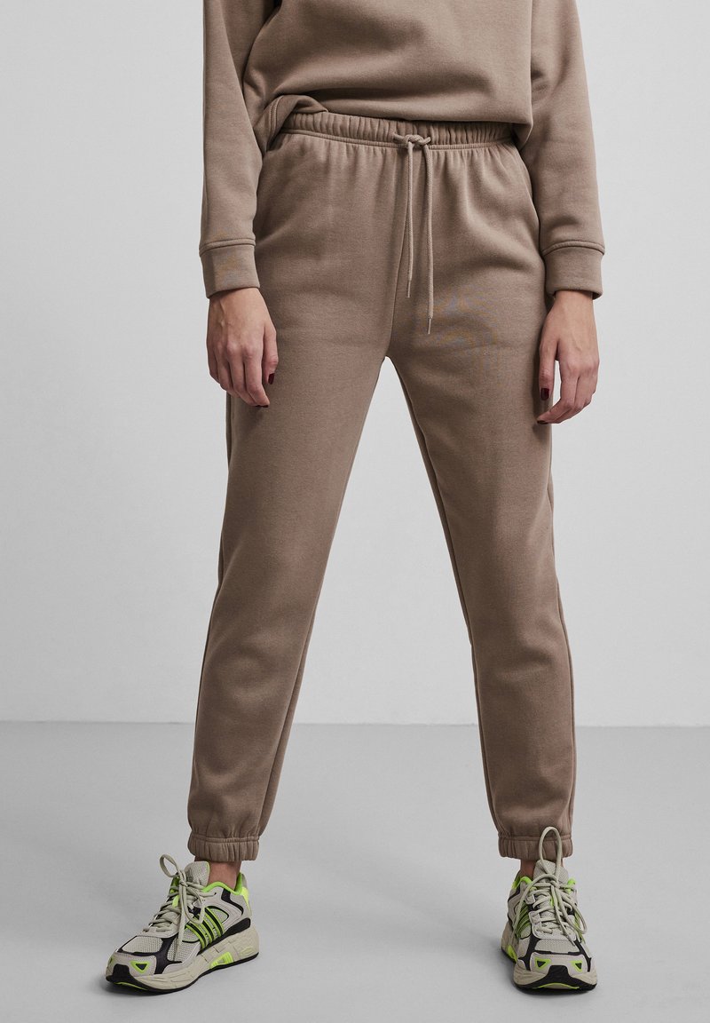 Pieces - SWEAT - Pantaloni sportivi - silver mink, Ingrandire