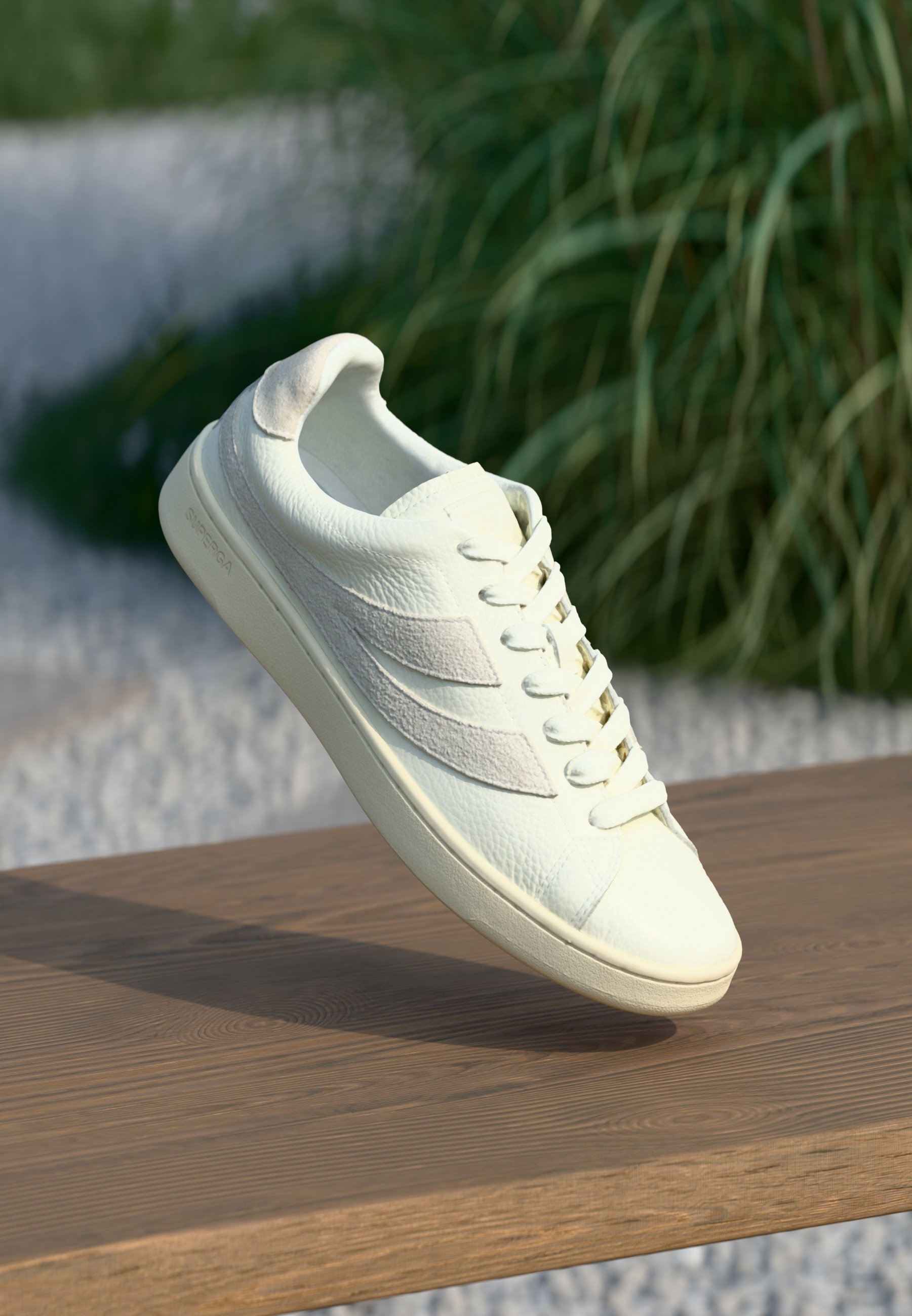 Superga Men's Low-Top Canvas Trainers - Hook & Loop Closure Casual Sneakers