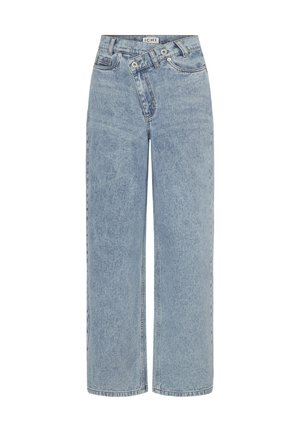 ICHI, IHMAANDY PA - Jean droit - denim light blue stonewashed
