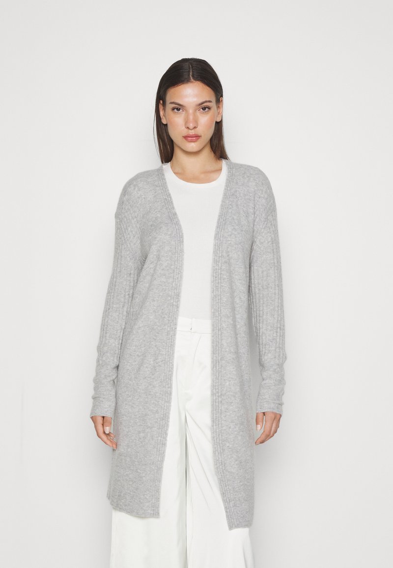 Cardigan Esprit Strickjacke Kaschmir Esprit Cardigan Light Grey