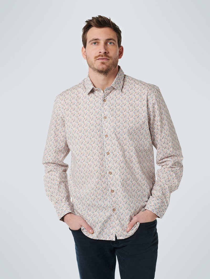 Herren Freizeithemden | NO EXCESS Hemd peach/lachs - UJ60351 Herren Freizeithemden | NO EXCESS Hemd peach/lachs - UJ60351