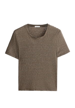 OYSHO, T-shirt imprimé - chocolate red