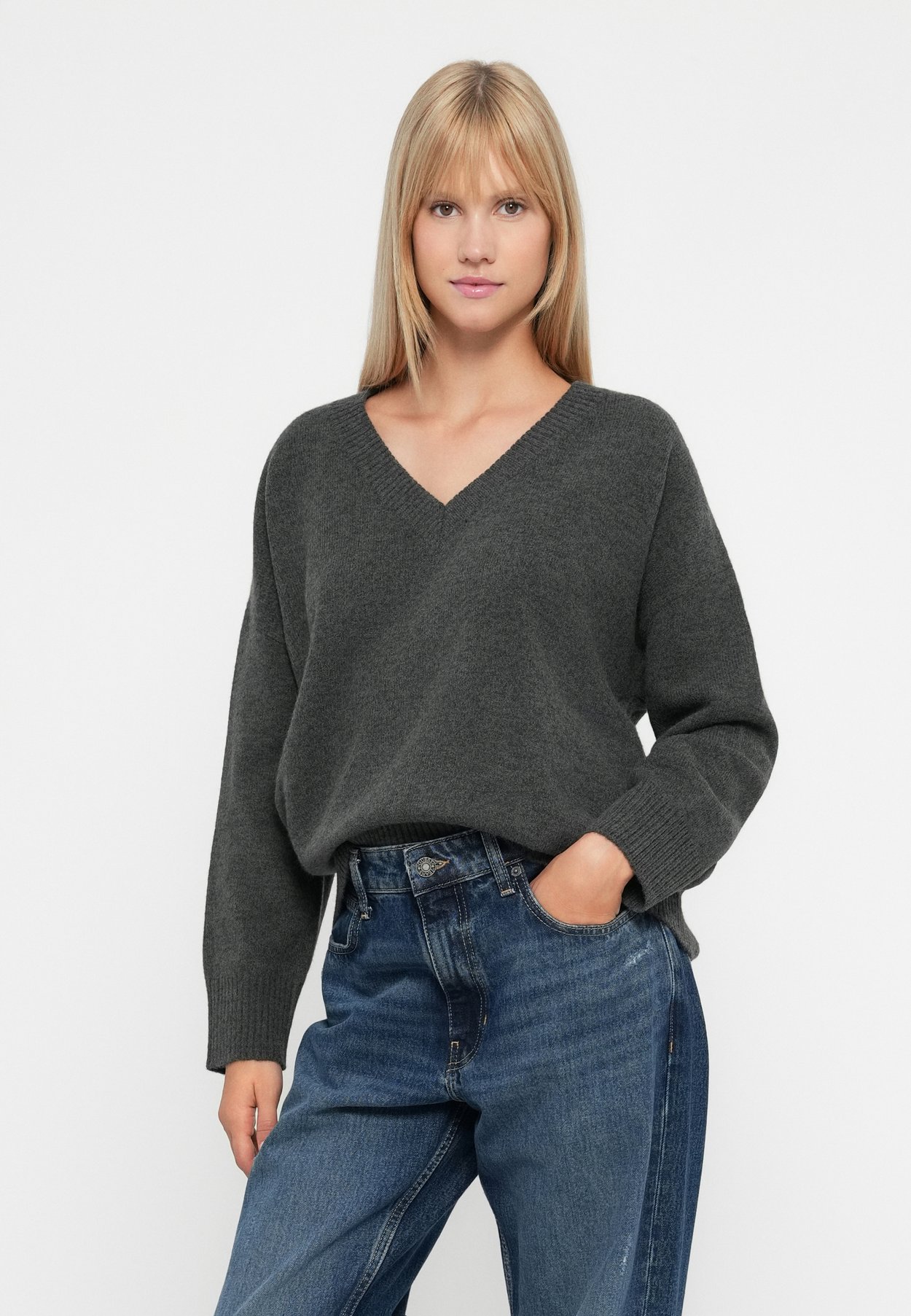ONLMARI LOOSE V NECK