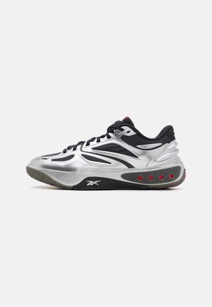 ENGINE A - Basketbalschoenen - black/silver/white
