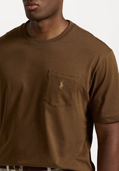 Polo Ralph Lauren Big & Tall JERSEY POCKET T-SHIRT - Osnovna majica kratkih rukava - pale russet