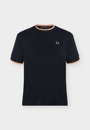 Fred Perry, TIPPED  - T-Shirt basic - navy