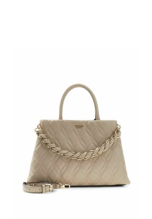Guess, MAXINE GIRLFRIEND SATCHEL - Sac à main - light taupe