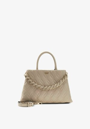Guess, MAXINE GIRLFRIEND SATCHEL - Sac à main - light taupe