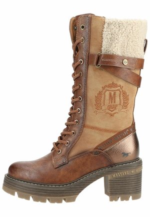 Mustang, STIEFEL - Winter boots - cognac