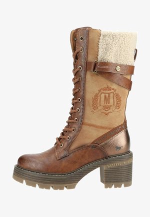 Mustang, STIEFEL - Winter boots - cognac