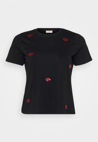 CARKITA LIFE TEE - Nyomott mintás póló - black