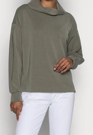 Sweatshirt - khaki