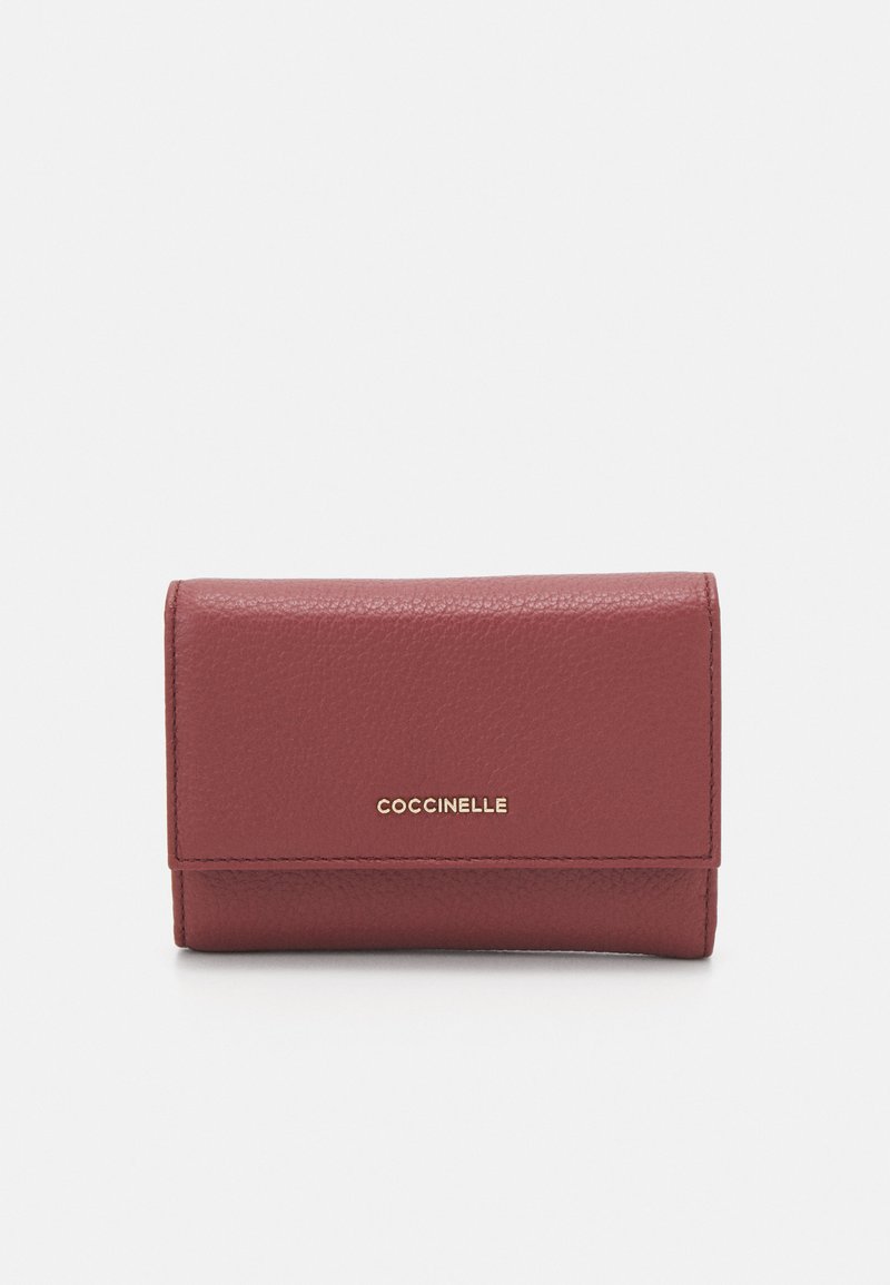 Coccinelle METALLIC SOFT - Portafoglio - bordeaux