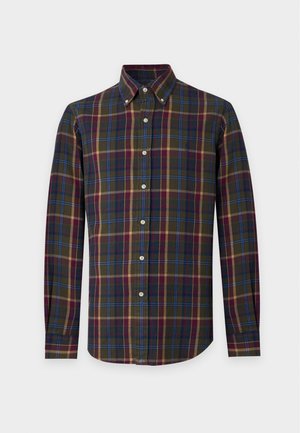 Polo Ralph Lauren, SPORT SHIRT - Πουκάμισο - olive/berry