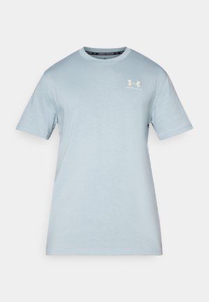 Under Armour, LOGO HEAVYWEIGHT - Jednoduché tričko - harbor blue/stone