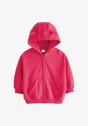 Next, REGULAR FIT - ZIP THROUGH HOODIE . - Zip-up sweatshirt - fuchsia pink