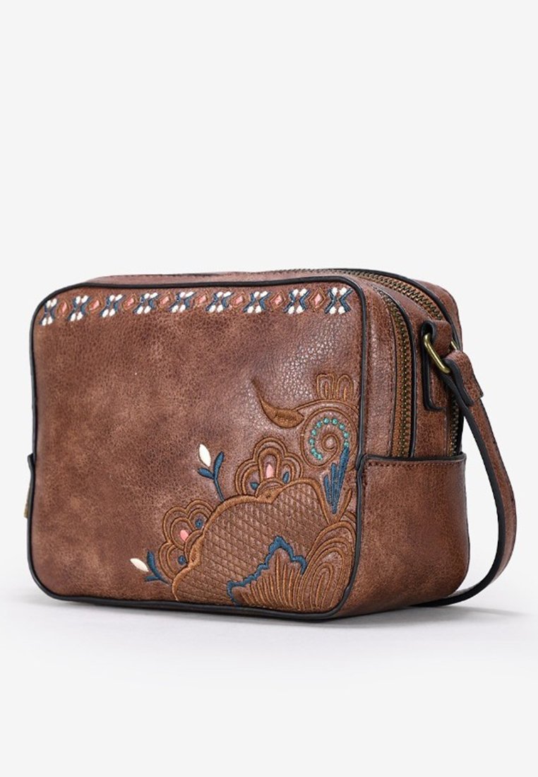 Bosanova BOLSO PIEL VEGANA KAREN - Bandolera - marron/marrón - Zalando.es
